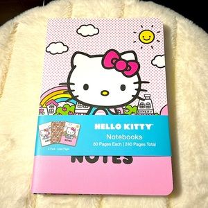 Hello Kitty 3 Pack lined notebooks new
